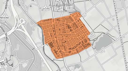 Mietspiegelkarte Neu Ulm Ludwigsfeld